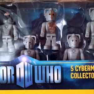 BBC Doctor Who 5 CYBERMEN COLLECTOR SET MINI/MICRO SEALED NEW